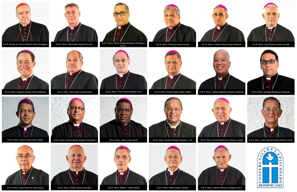 obispos dominicanos a mayo de 2018